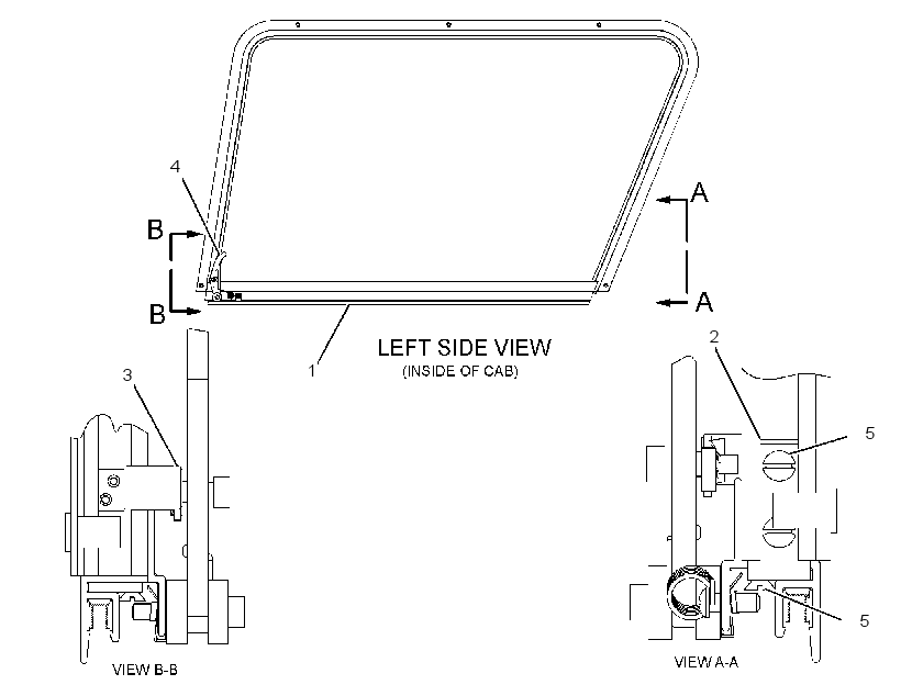 FRAME GP-WINDOW 2317325 CAT