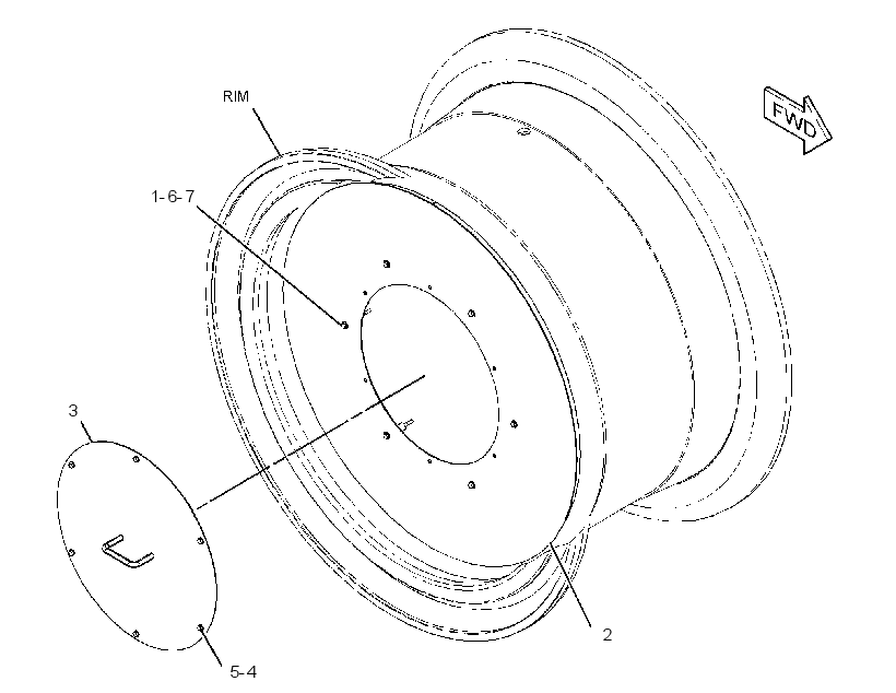 COVER GP-WHEEL 3045365 CAT