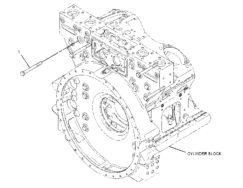 FASTENER GP-FLYWHEEL HOUSING 3116110 CAT