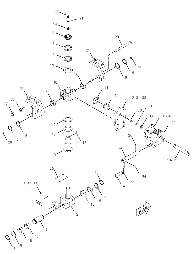 ADJUSTER GP-HEIGHT 3203021 CAT