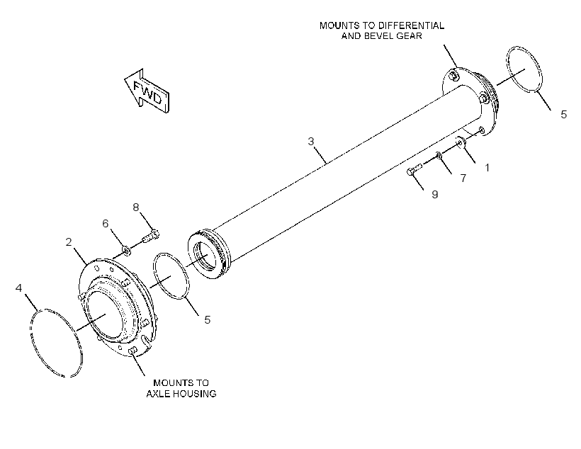GUARD GP-AXLE 8D9220 CAT