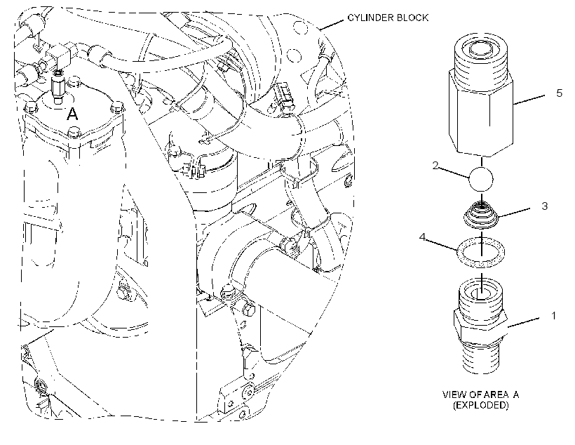 VALVE AS-CHECK 3049573 CAT