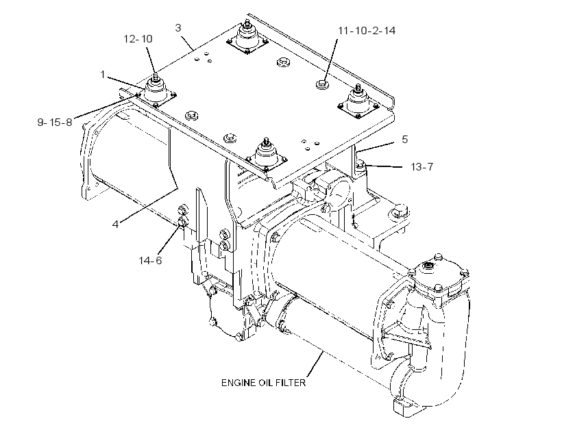 MOUNTING GP-ELECTRONIC CONTROL 2853905 CAT
