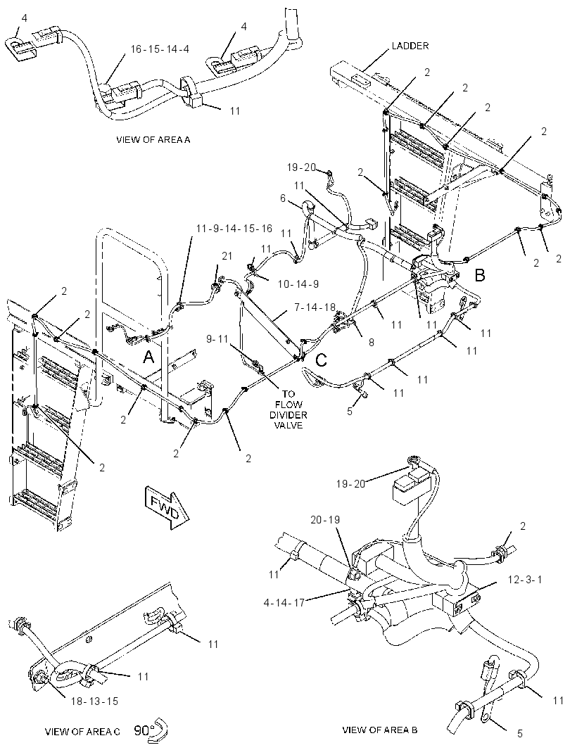 WIRING GP-CENTER 3049487 CAT