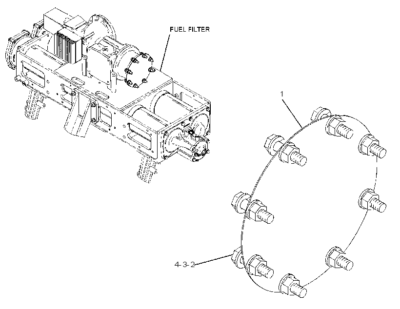 COVER GP-WATER LINES 2885919 CAT