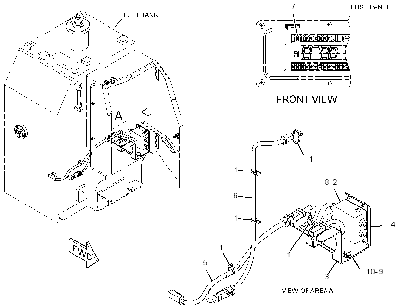 WIRING GP-REFUELING PUMP 3235701 CAT