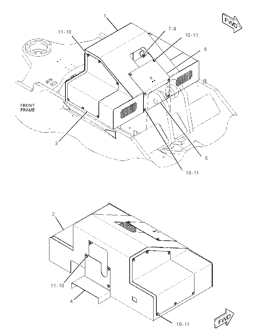 COVER GP-CONTROL VALVE 2606116 CAT
