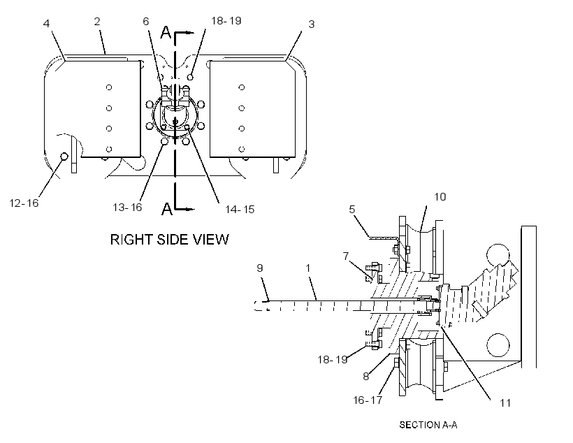 DRIVE GP-SUPPORT & VIBRATORY 2902224 CAT