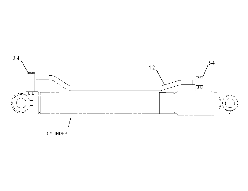LINES GP-SWING BOOM CYLINDER 3034006 CAT