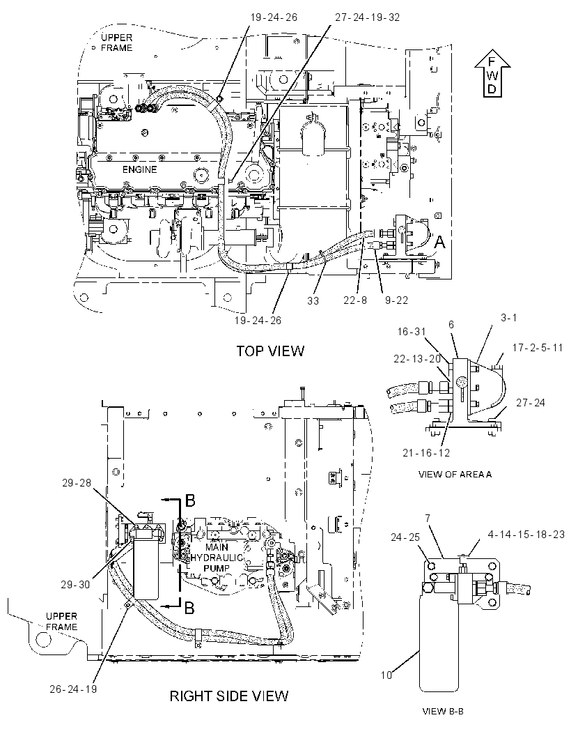 FILTER & MTG GP-ENGINE OIL 2797911 CAT