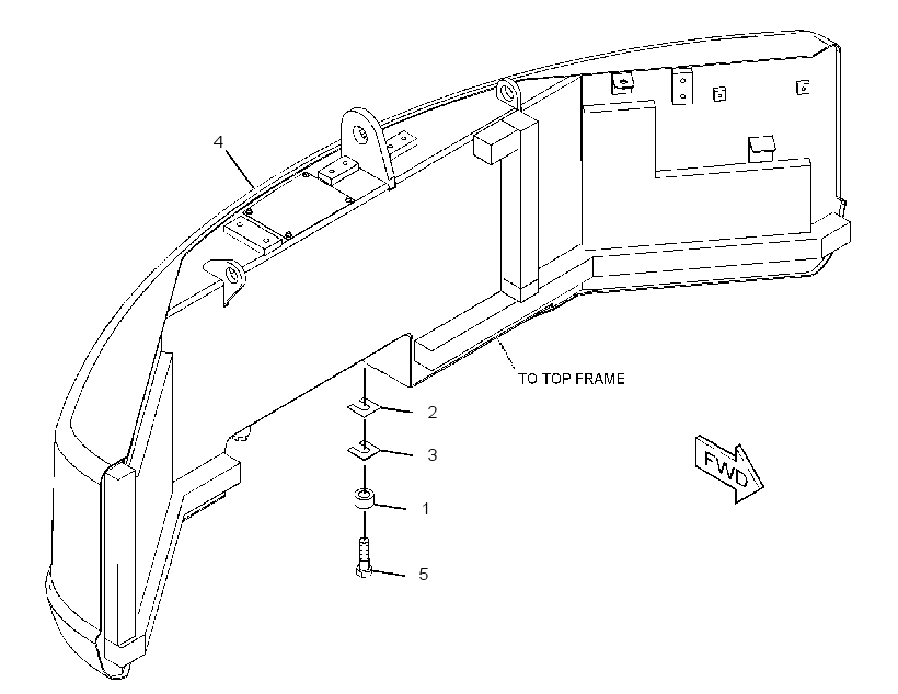 Противовес 3017676 CAT