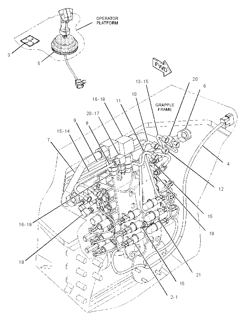 LINES GP-GRAPPLE 2837647 CAT