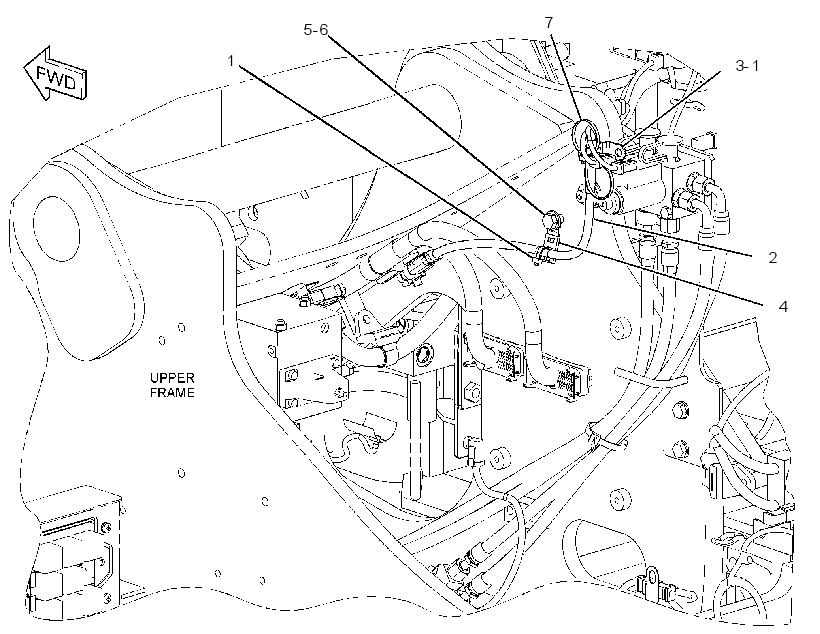 WIRING GP-MEDIUM PRESSURE 2757172 CAT