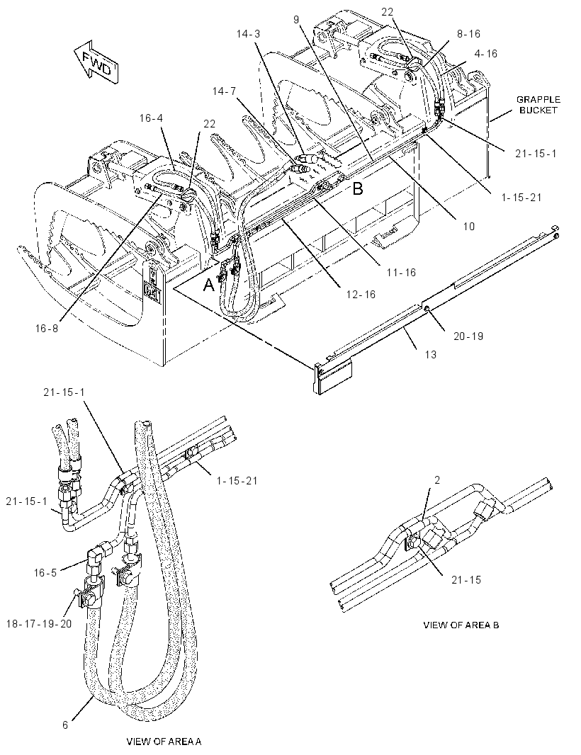 LINES GP-GRAPPLE 2869250 CAT