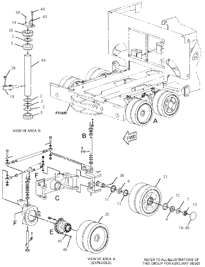 BOGIE GP 3122262 CAT