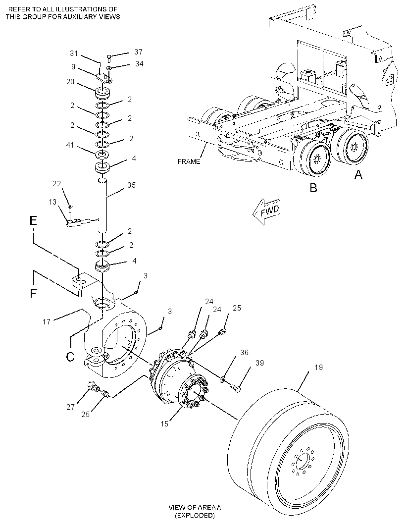 BOGIE GP 3123646 CAT