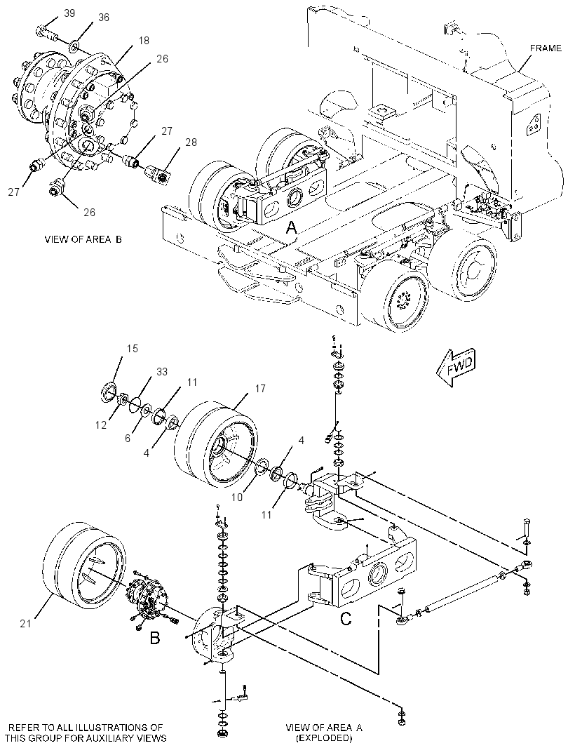 BOGIE GP 3122263 CAT