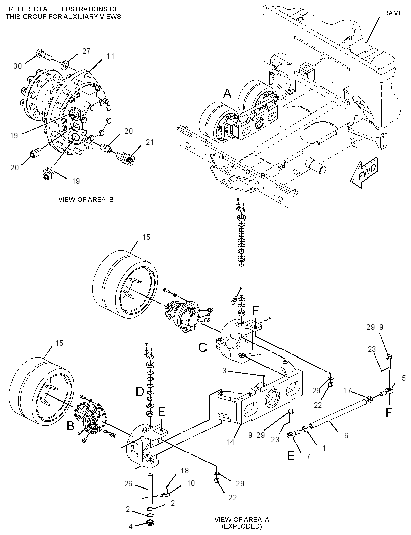 BOGIE GP 3123647 CAT