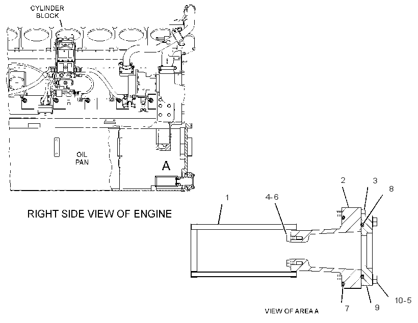CONNECTION GP-OIL 3080866 CAT