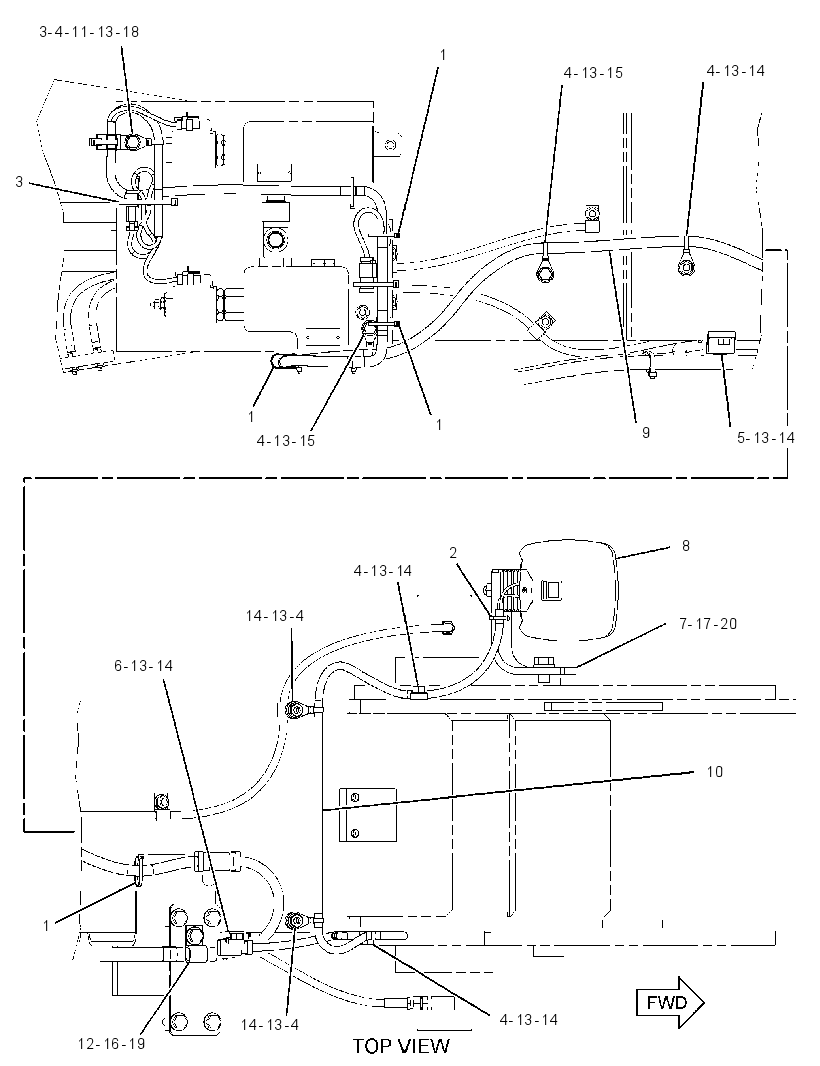 WIRING GP-BOOM 2917508 CAT
