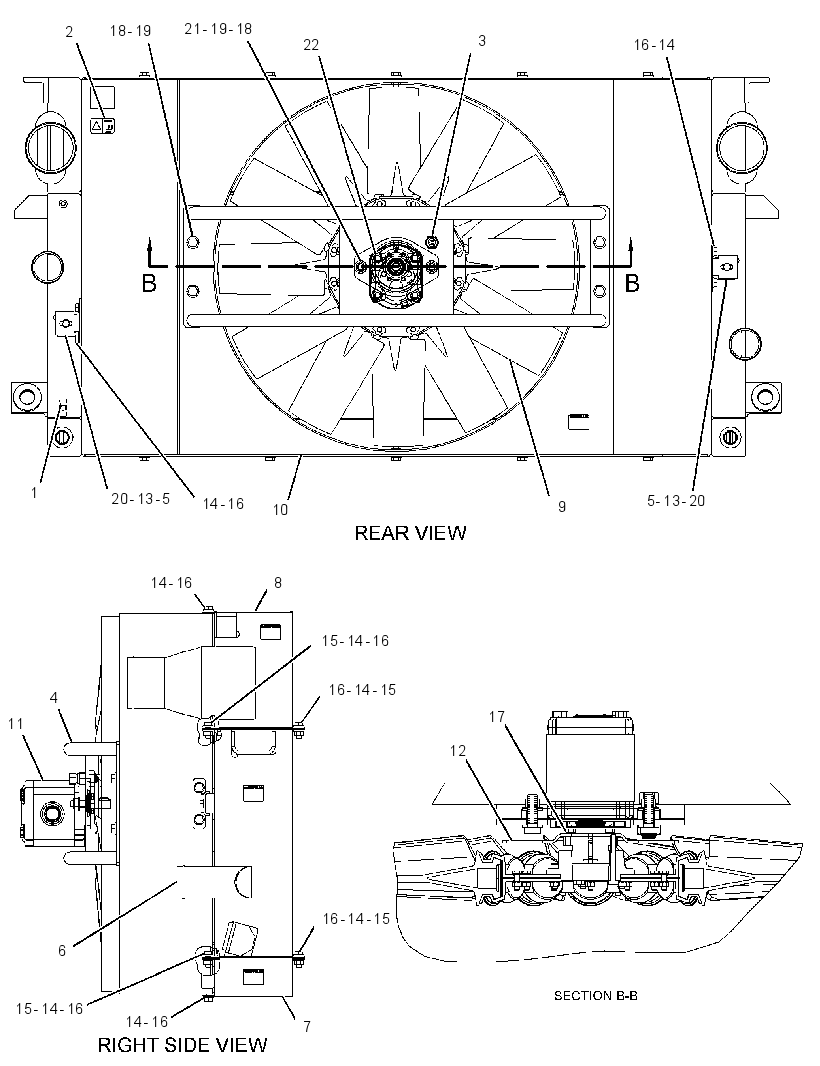 Радиатор 3067205 CAT
