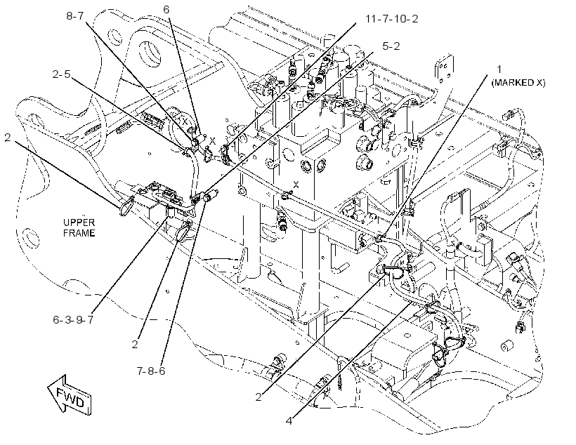 WIRING GP-MEDIUM PRESSURE 2757060 CAT