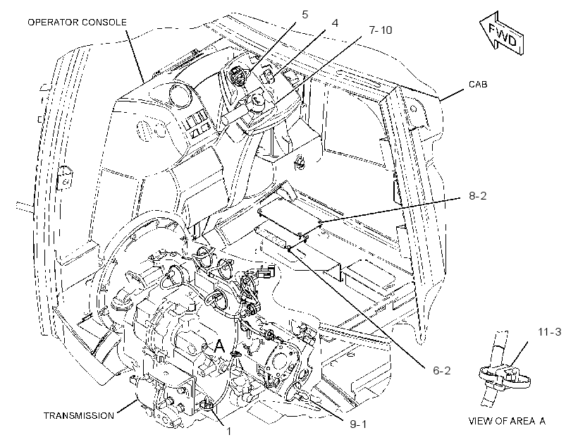 WIRING GP-TRANSMISSION CONTROL 2906759 CAT