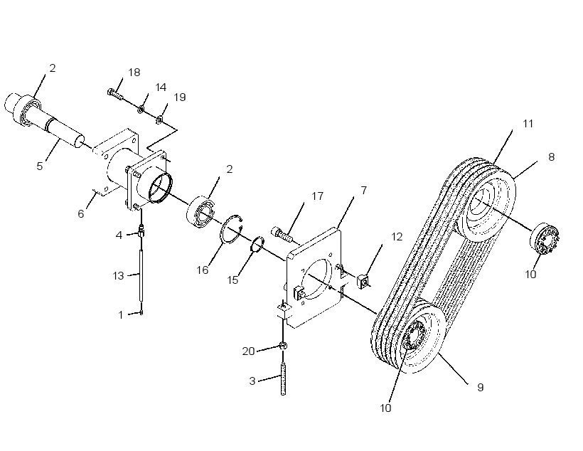 DRIVE GP-MULCHING HEAD 3080204 CAT