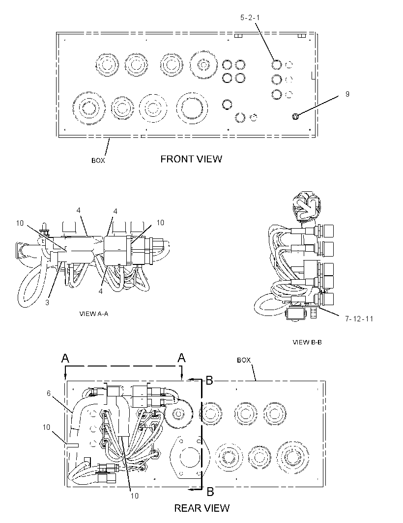 WIRING GP-SERVICE CENTER 2509283 CAT