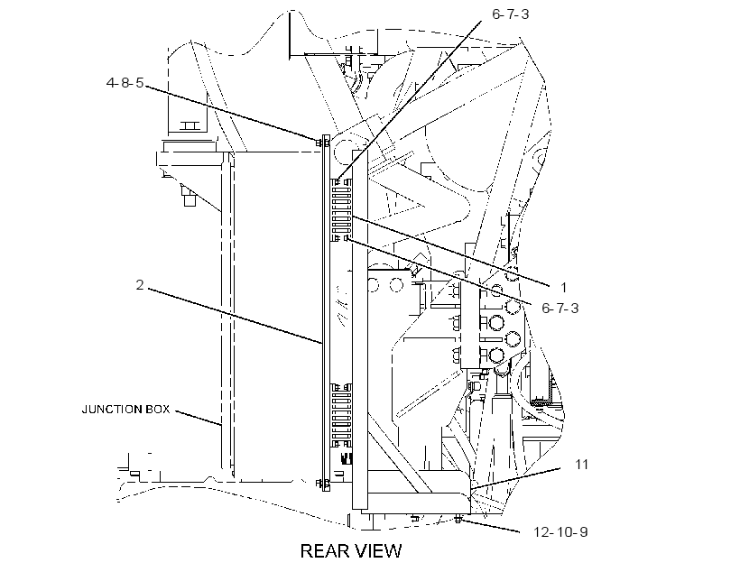 MOUNTING GP-JUNCTION BOX 2011839 CAT