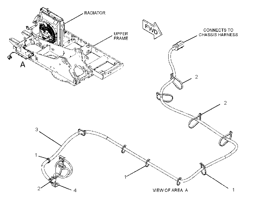 WIRING GP-MEDIUM PRESSURE 2678005 CAT