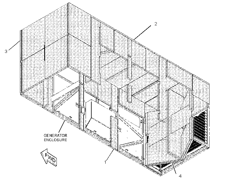 INSULATION GP-GENERATOR 2875221 CAT