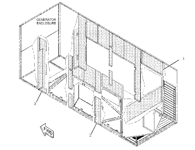 INSULATION GP-GENERATOR 2875217 CAT