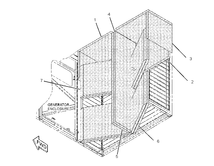 INSULATION GP-GENERATOR 2875220 CAT
