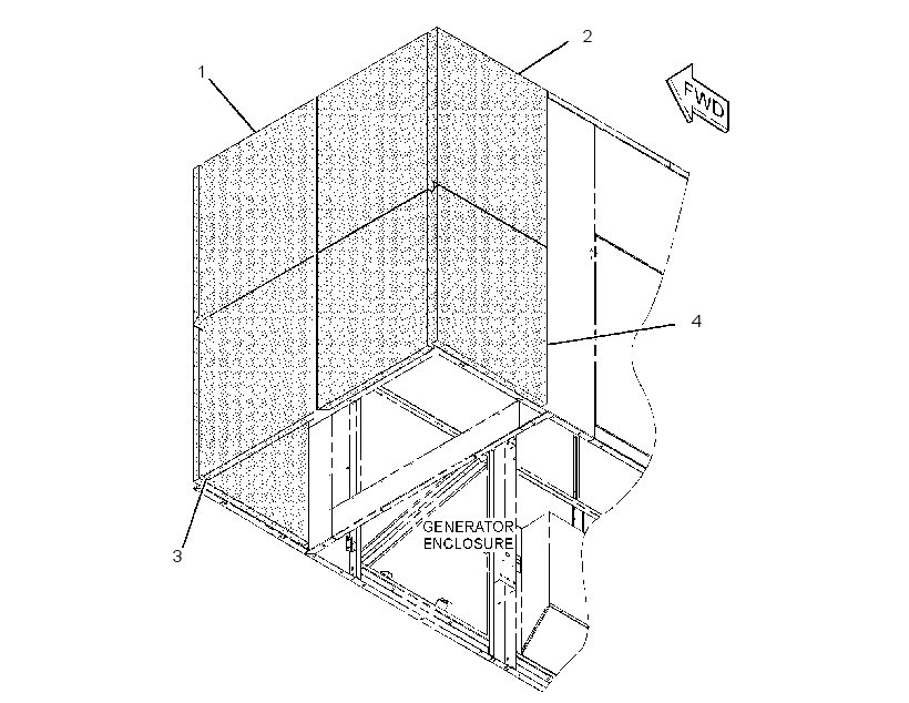 INSULATION GP-GENERATOR 2875219 CAT