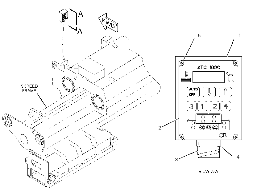 CONTROL GP-BURNER 2741161 CAT