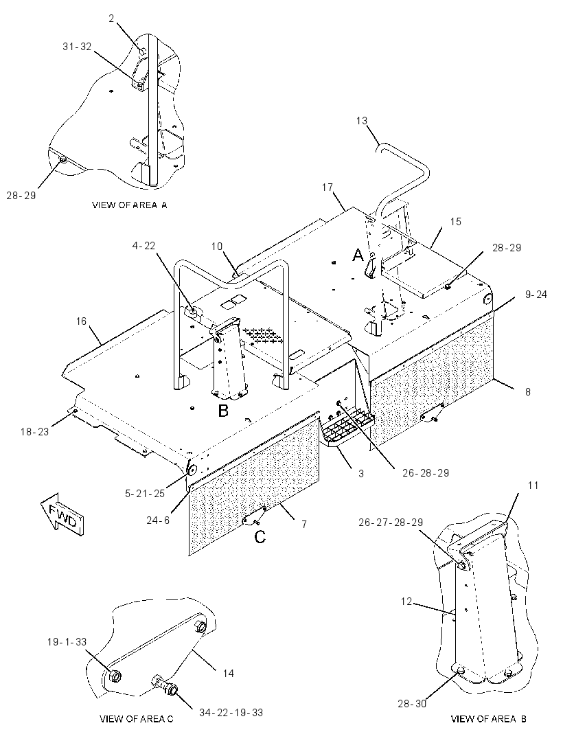 COVER GP-SCREED 2863493 CAT