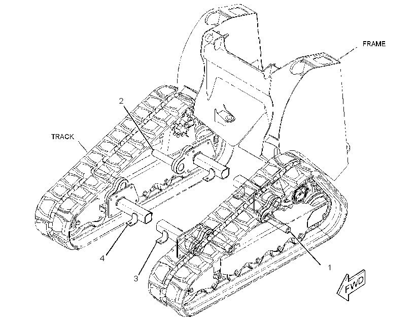 AXLE GP-UNDERCARRIAGE 3041850 CAT