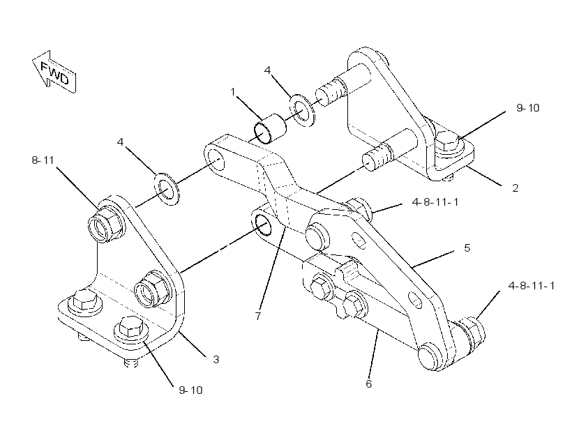 TILT GP-HOOD 2602607 CAT