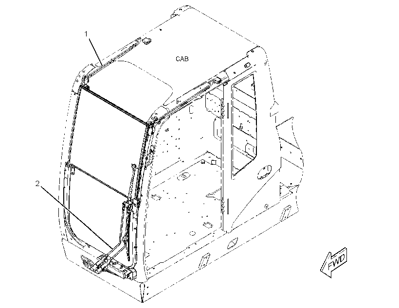 WIPER & WINDOW AR-CAB 2492760 CAT