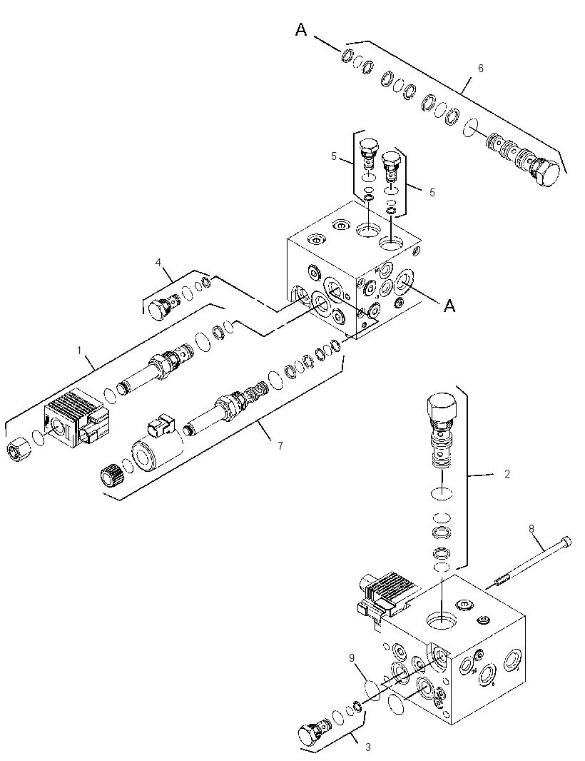 VALVE GP-FLOW DIVIDER 2735920 CAT