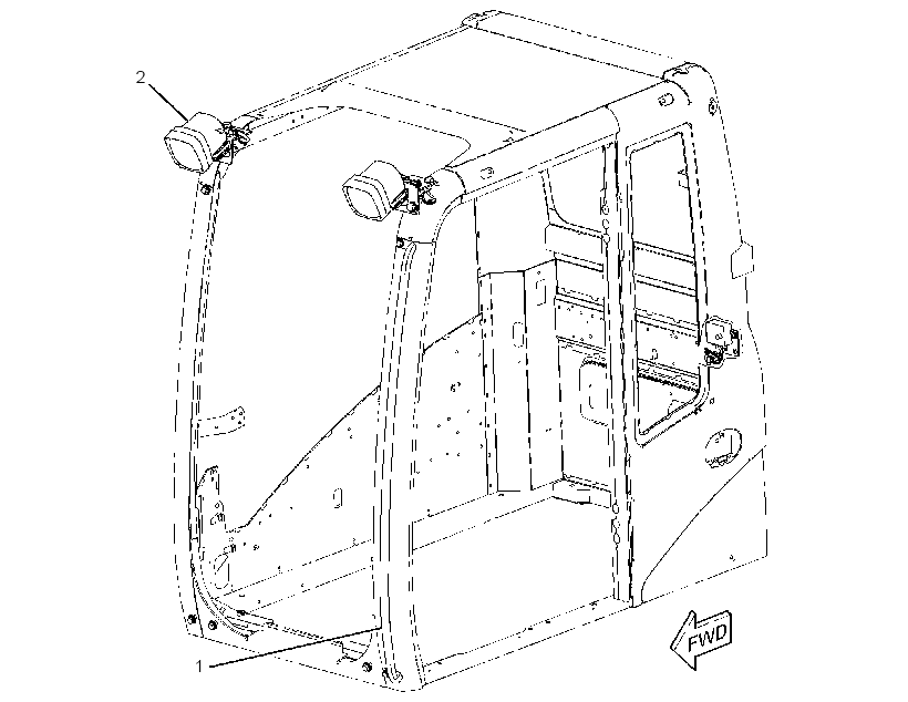 PARTS AR-CAB 3258133 CAT
