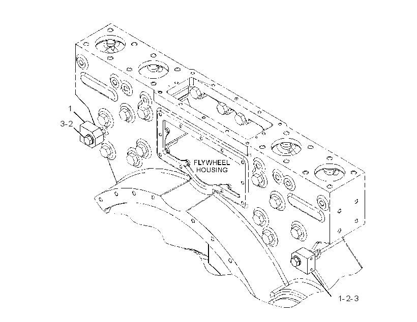 MOUNTING GP-FUEL LINE 2625082 CAT