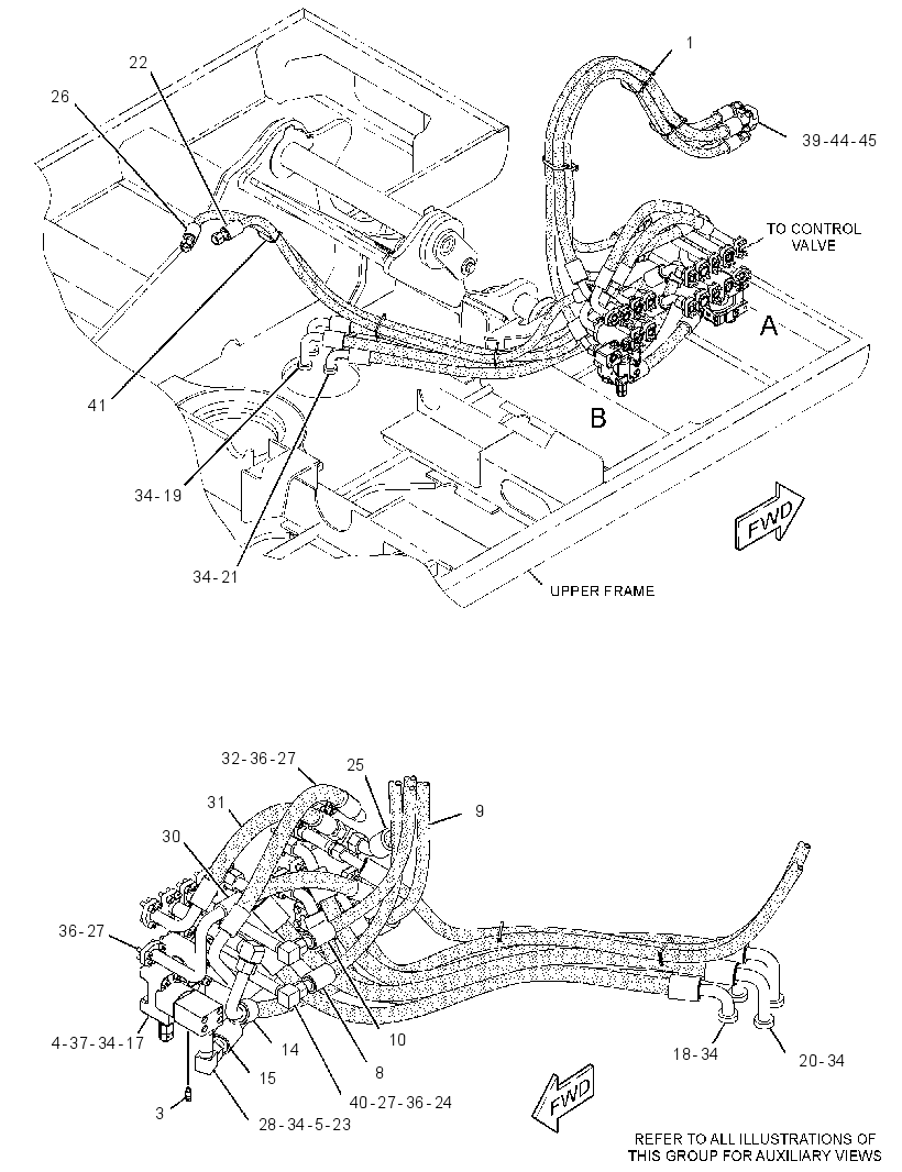 LINES GP-CONTROL 2608169 CAT