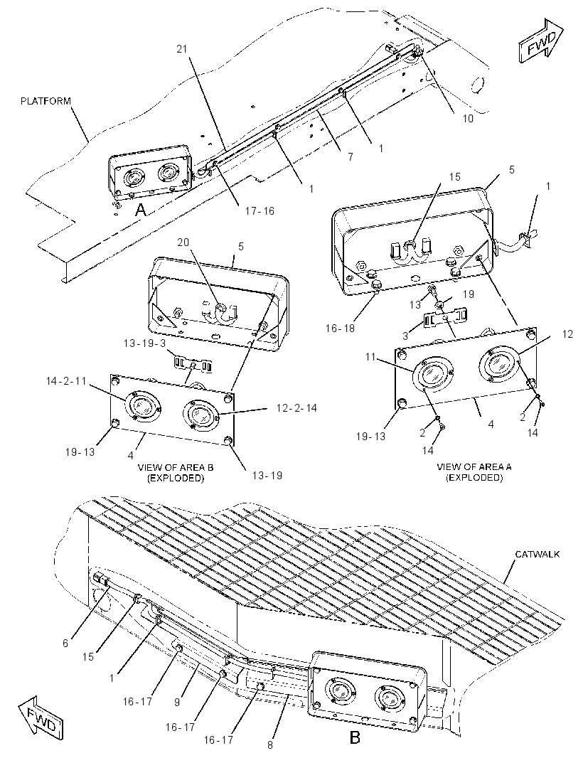 LAMP GP-PAYLOAD SIGNAL 3073550 CAT
