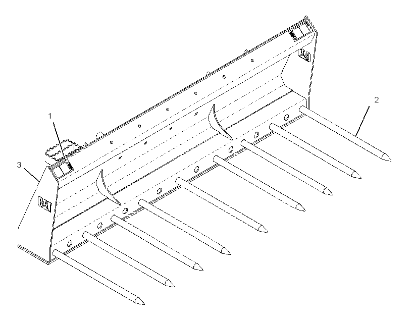 FORK GP-UTILITY 1658737 CAT