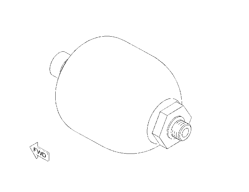 ACCUMULATOR GP-PILOT OIL 2303489 CAT