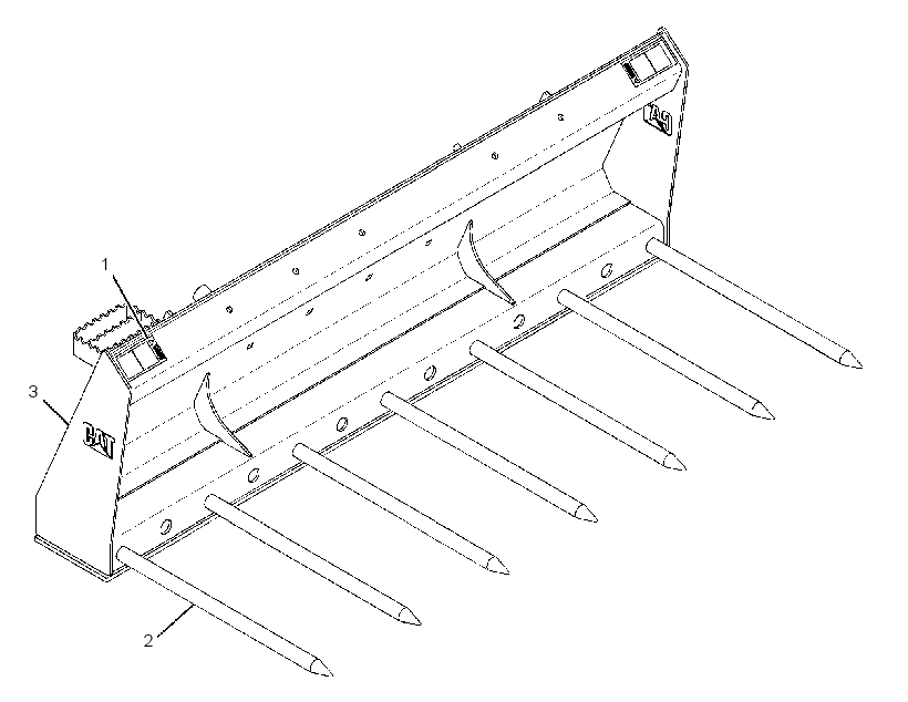 FORK GP-UTILITY 1658736 CAT