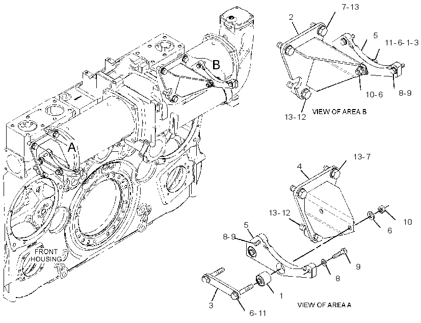 MOUNTING GP-OIL FILTER 3252677 CAT