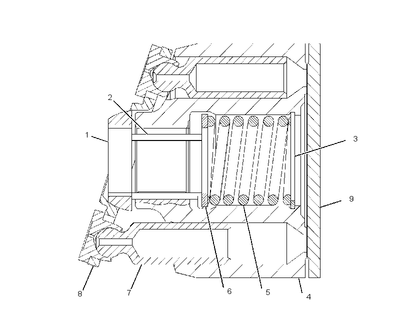 Вращающаяся группа насоса 3107793 CAT